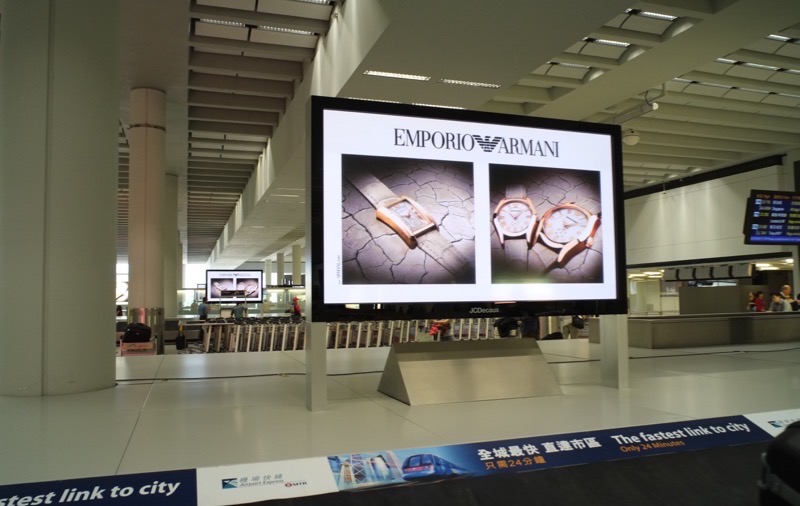 JCDecaux Airport Baggage Reclaim Digital Network